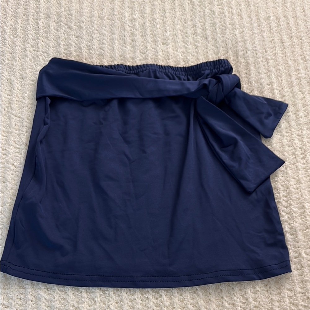 Elegant Navy Skirt